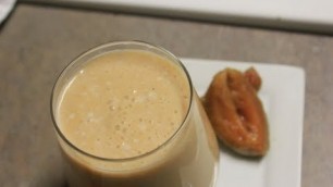 'Chikoo Milkshake(Protein & Calcium Rich Recipe for Kids) Instant Drink (COOKING WITH HADIQA)'