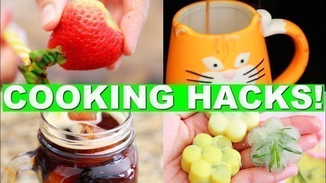 '12 AMAZING FOOD LIFE HACKS!'