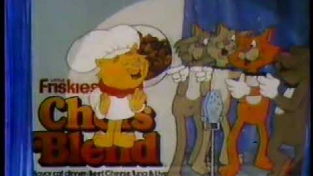 'Friskie\'s Chefs Blend 1980 Cat Food Commercial'