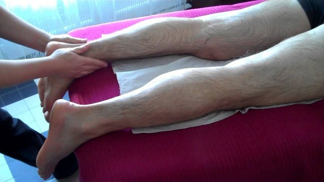 'Massage bien-être jambes et pieds'