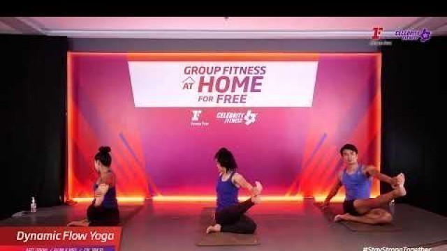 'Group Fitness at Home :  Dynamic Flow Yoga 14/5/2020'