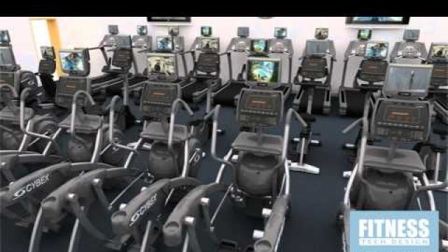 '3D Gym Walkthrough - Northampton Borough Council - Mounts Baths - Fitness Tech Design'