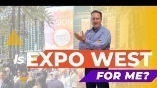 'Is Expo West trade show good for our food brand?'