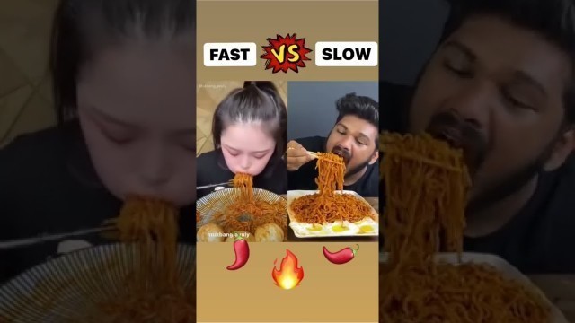 'slow and fast food vs chaina vs india'