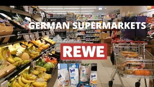 'Food haul REWE - Buying German cheap food brand, is it really affordable?'