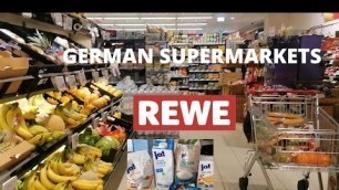 'Food haul REWE - Buying German cheap food brand, is it really affordable?'