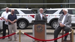 'Gov. Justice presents fleet of brand-new food trucks to support WV senior nutrition programs'