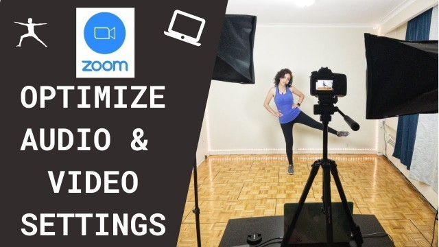 'VIRTUAL FITNESS CLASSES WITH ZOOM | Perfect Sync Audio and Video'