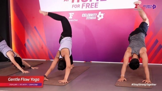 'Group Fitness at Home :  Gentle Flow Yoga 4/5/2020'