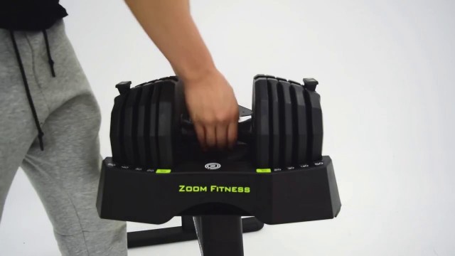 'Zoom Fitness 50LB調整啞鈴簡易疑難排解'