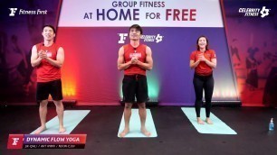 'Group Fitness at Home :  Dynamic Flow Yoga 26/1/2021'