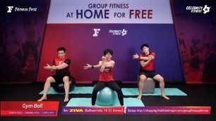 'Group Fitness at Home :  Gym Ball 26/8/2020'