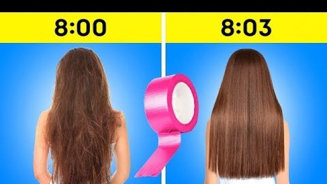 'Brilliant Hacks To Solve Girls\' Problems || Beauty, Hair, Long Nails'