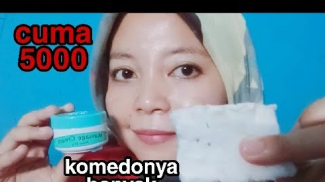 'Komedo Terangkat dengan cream ini'