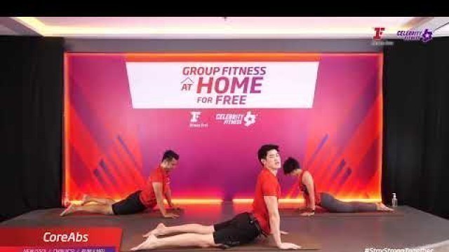 'Group Fitness at Home :  CoreAbs 23/5/2020'