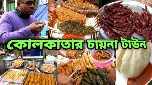 'কোলকাতার চায়না টাউন - Street Food of Chaina Town Territi Bazar Kolkata'