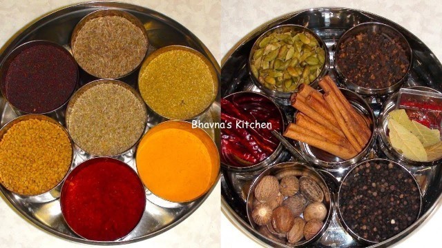 'Stocking Pantry for Indian Cooking - Whole Spices & Ground Spices (Part I)'