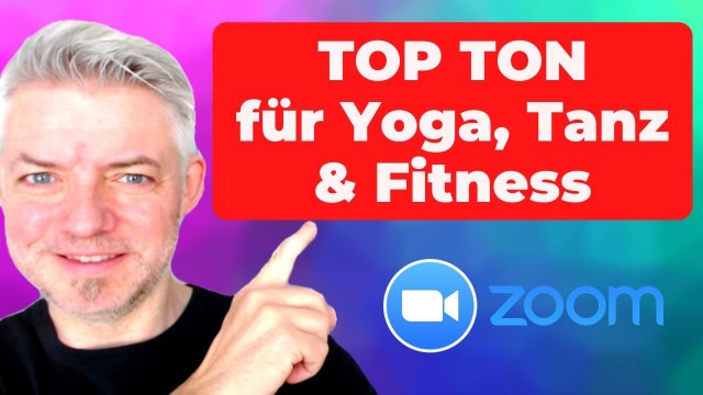 'ZOOM: Computerton freigeben (Yoga, Fitness, Tanz)'