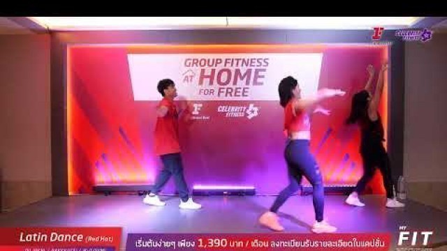 'Group Fitness at Home :  Latin Dance (Red Hot) 2/7/2020'