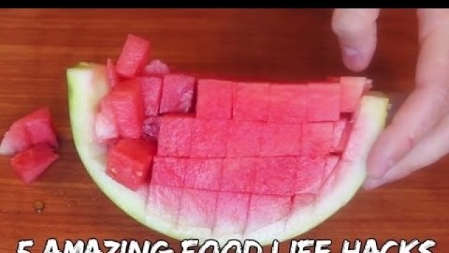 '5 Amazing Food Life Hacks Everyone MUST Know!'