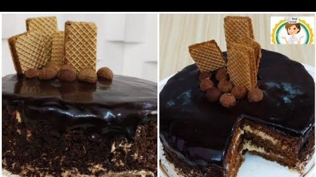 'Chocolate truffle cake / chocolate cake / chocolate moocha cake # food brand #'