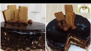 'Chocolate truffle cake / chocolate cake / chocolate moocha cake # food brand #'