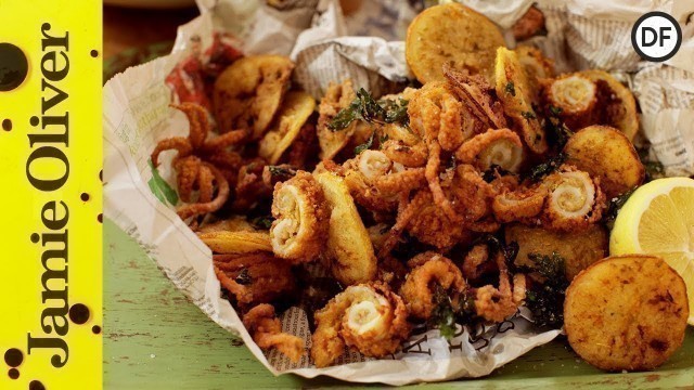 'Jamie\'s Crispy Fried Squid'