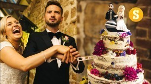 'HOW TO MAKE A WEDDING CAKE!'