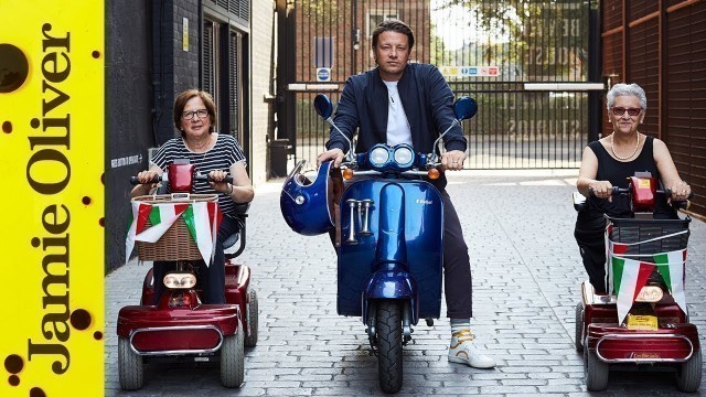 'Nonnas Run Jamie Oliver\'s Office! | #jamiecooksitaly'