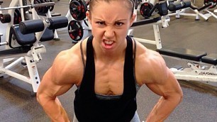 'Jess Martin - Mini Monsta with Serious MUSCLES | Fitness Babes'