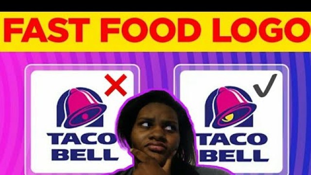 'GUESS THE RIGHT FAST FOOD LOGO CHALLENGE❗❗'