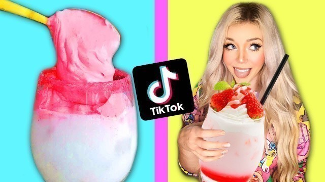 'TESTING VIRAL TIKTOK FOOD LIFE HACKS!!!'