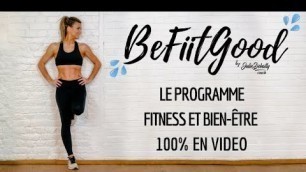 'BeFiitGood LE programme fitness et bien-être !'