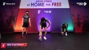 'Group Fitness at Home :  HIIT X Ultimate 28/4/2021'