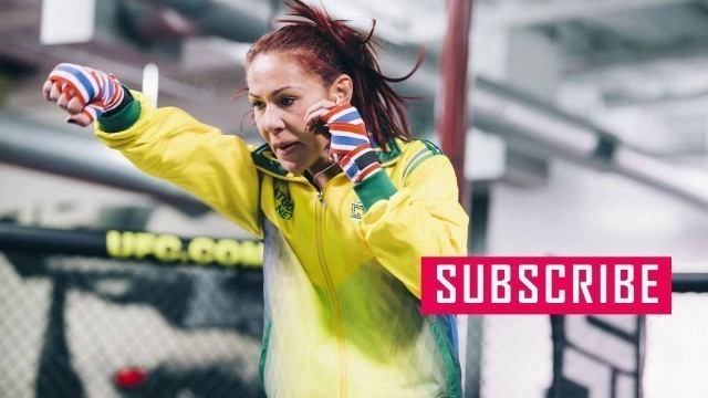 'Cris Cyborg Conditioning Training & Pad Work | Fitness Babes'