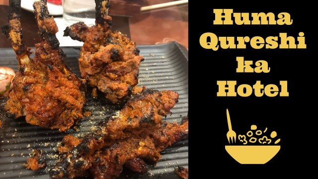 'Huma Qureshi Ka Hotel || Saleem’s Restaurant || Best Mutton Burra In Noida || Indian Street Food'