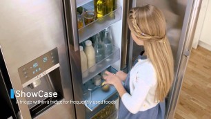 'Food Showcase Refrigerator Demo Video'