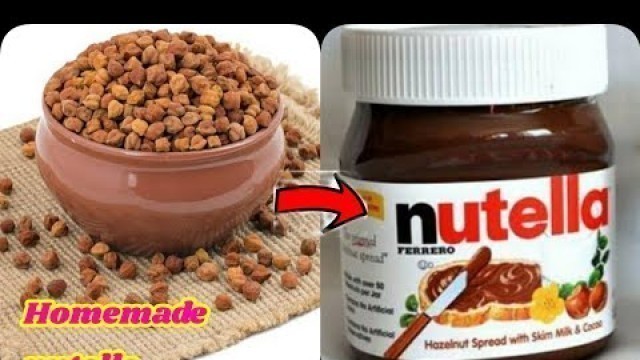 'Homemade nutella from black channa in tamil # food brand #'