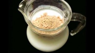 'Flax seeds in Buttermilk - Indian Food Andhra Cooking Telugu Vantalu'