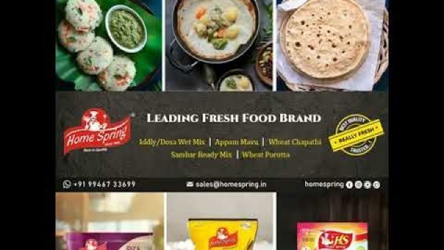 'Leading Fresh Food Brand ||  Home Spring'