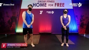 'Group Fitness at Home :  Dynamic Flow Yoga 4/1/2022'