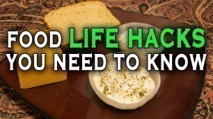 '10 Incredible Food Life Hacks You Need To Know!'