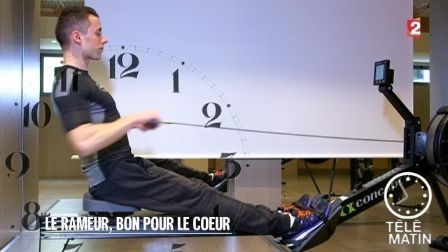 'Bien-être - Le rameur, bon pour le cœur'