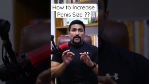 'How to Increase Penis Size?? #shorts'