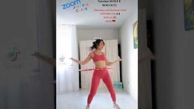 'hula hoop dance fitness zoom classes'