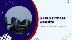 'Here is our website design for Gym and fitness'