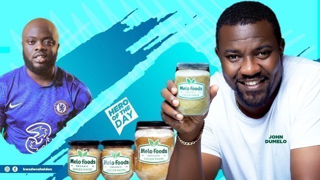 'John Dumelo Starts His Own Food Brand, Melo Foods!!