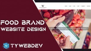 'German Food Brand Website Design & Development | Restaurant Website Development | TYWebDev'