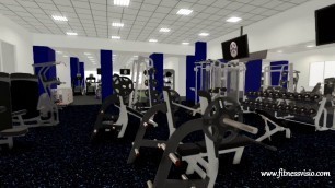 'DPD HQ Video Rendering 1 Fitness Room Equipment Design'