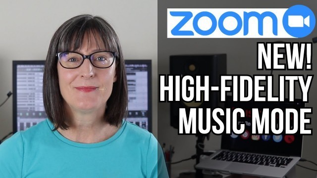 'Zoom High Fidelity Music Mode for Online Music Lessons'